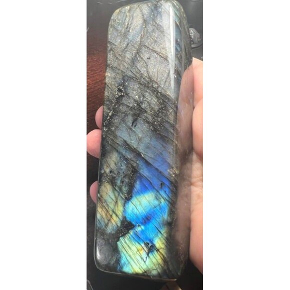 Beautiful Labradorite Rectangular Free Form - Picture 2 of 8